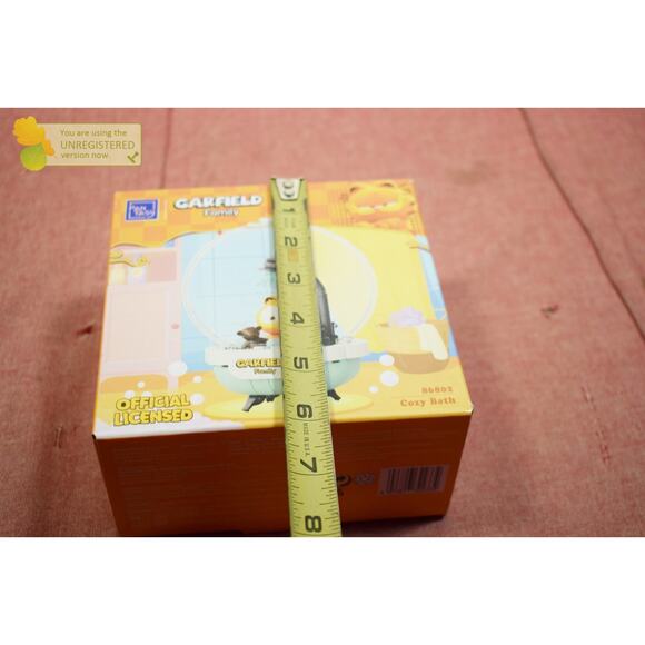 Pantasy Garfield Family Cozy Bath Buildable Brick Block Set 86802 - Picture 2 of 6